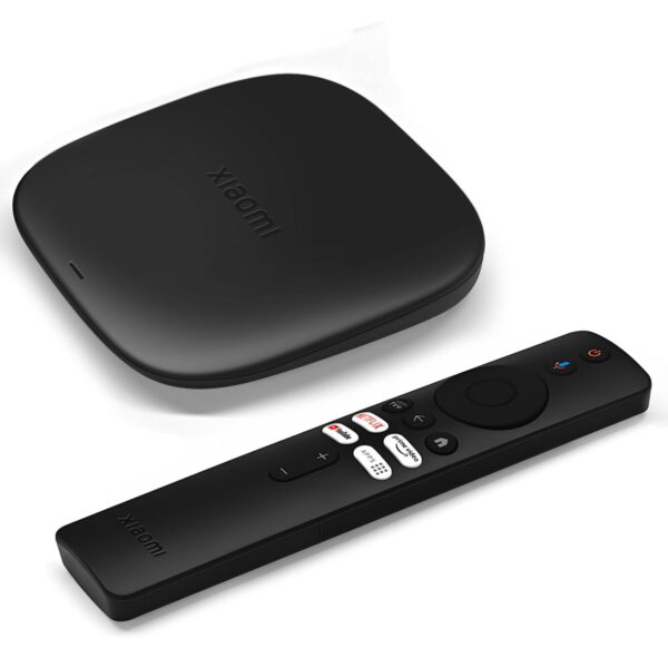 Xiaomi Mi TV Box S 3rd Gen 32GB - 4K UHD, Google TV, 32GB Memory, Dolby Vision & Atmos, WiFi 6, HDMI 2.1, Fast Streaming, Compact and Powerful