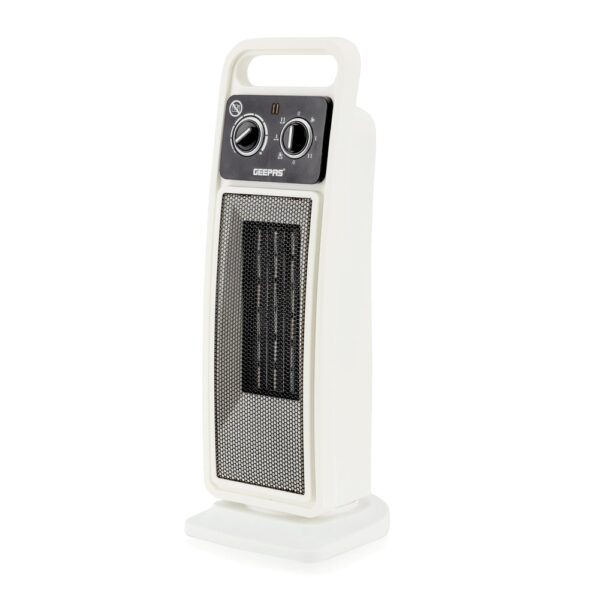 Geepas Fan Heater, 2000W Premium Oscillating Ceramic PTC Tower Heater GRH28530