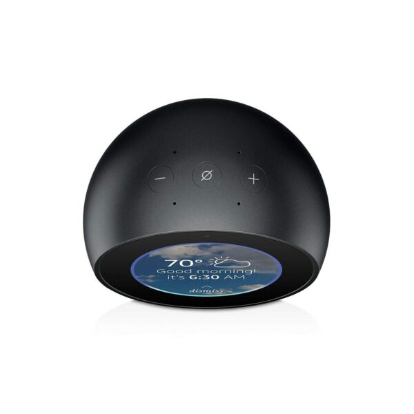 Amazon Echo Spot - Smart Assistant Alarm Clock & Speaker - Black with Alexa - Image 6