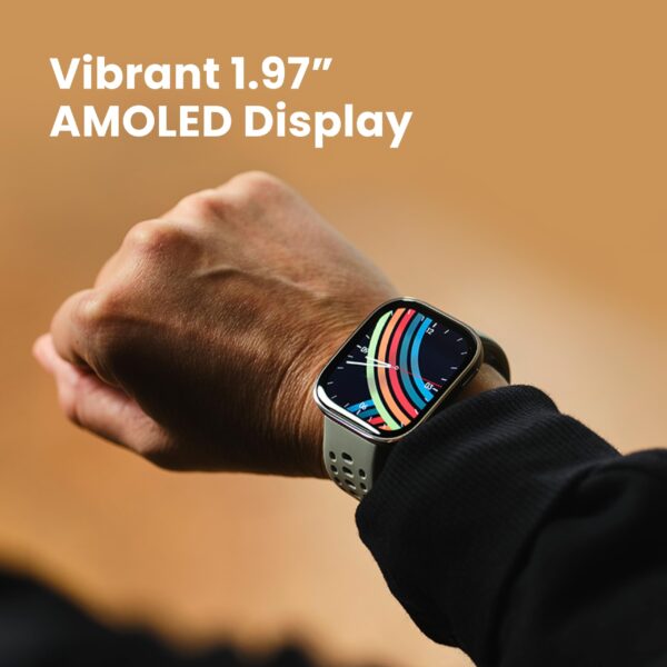 Amazfit Bip 6 Smart Watch 46mm with Built in GPS, 14 Day Battery, 1.97" AMOLED Display, GPS & Free Maps, AI, Bluetooth Call & Text, Health, Fitness & Sleep Tracker, 140+ Workout Modes, 5 ATM Water-Resistance - Image 6
