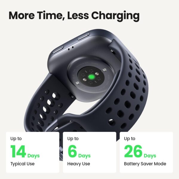 Amazfit Bip 6 Smart Watch 46mm with Built in GPS, 14 Day Battery, 1.97" AMOLED Display, GPS & Free Maps, AI, Bluetooth Call & Text, Health, Fitness & Sleep Tracker, 140+ Workout Modes, 5 ATM Water-Resistance - Image 3