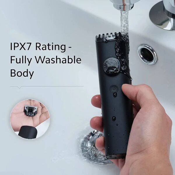 Xiaomi Grooming Kit Pro Includes Trimmer, Shaver head, Body grooming blade, Precision Nose & ear hair trimming Beard comb × 2, Cleaning brush, Charging cable, Storage case, Travel pouch - Image 6
