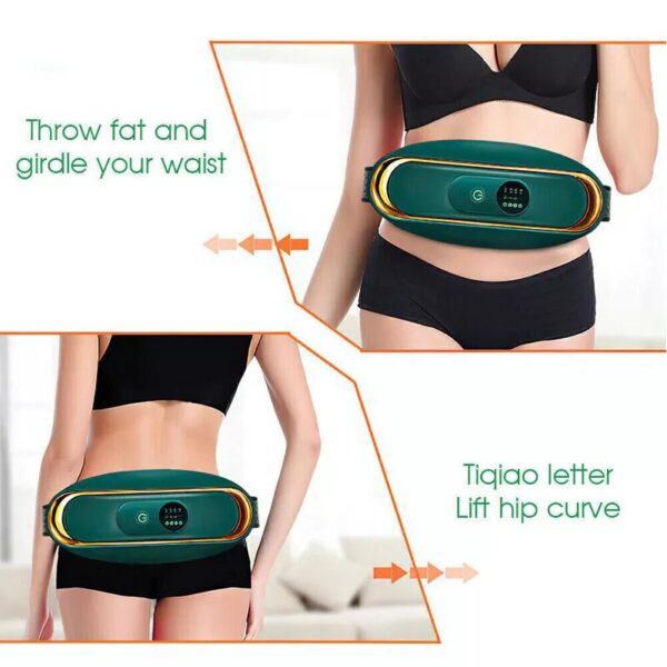 Electric Weight Loss Fat Burning Vibrating Whole Body Vibration Slimming Machine, Cramp Reliever, Tummy Trimming Belt, Waist Fat Remover, Muscle Relaxer, Belly Massager - Image 12