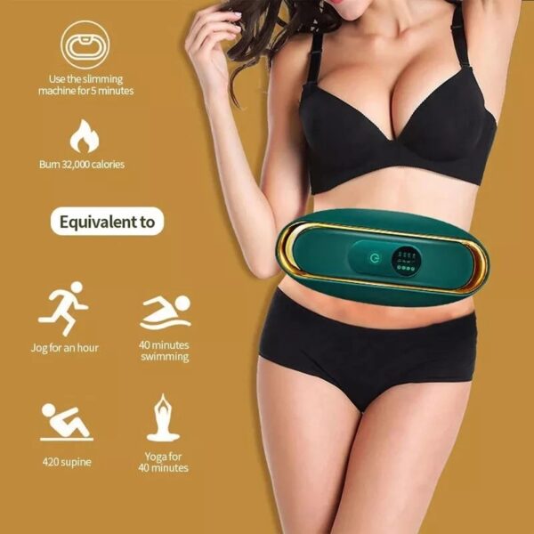 Electric Weight Loss Fat Burning Vibrating Whole Body Vibration Slimming Machine, Cramp Reliever, Tummy Trimming Belt, Waist Fat Remover, Muscle Relaxer, Belly Massager - Image 6