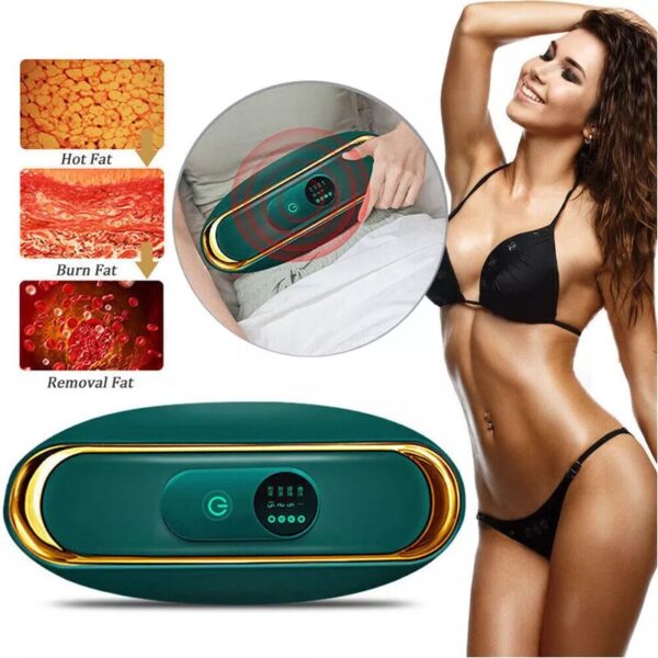 Electric Weight Loss Fat Burning Vibrating Whole Body Vibration Slimming Machine, Cramp Reliever, Tummy Trimming Belt, Waist Fat Remover, Muscle Relaxer, Belly Massager - Image 3