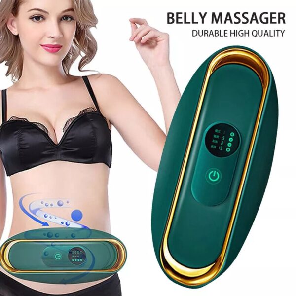 Electric Weight Loss Fat Burning Vibrating Whole Body Vibration Slimming Machine, Cramp Reliever, Tummy Trimming Belt, Waist Fat Remover, Muscle Relaxer, Belly Massager - Image 2