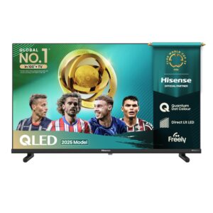 Hisense 43Q6 43 Inch Ultra HD
4K QLED Smart TV - Dolby Vision & Atmos, Vidaa OS (2025)