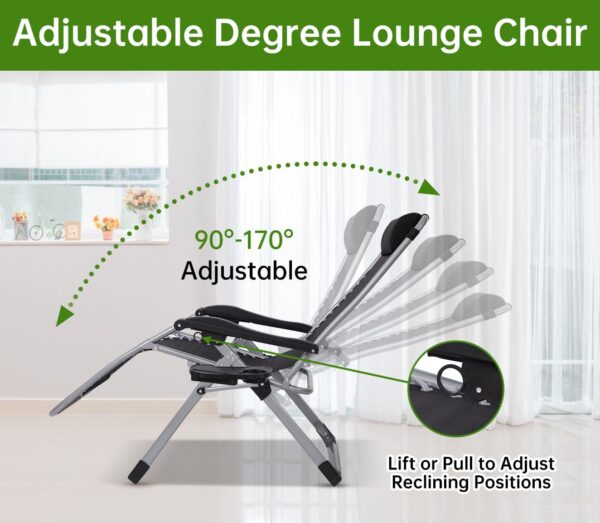 Camping Foldable Multipurpose Sitting and Resting Chair 2 in 1 (indoor/outdoor) - Image 3