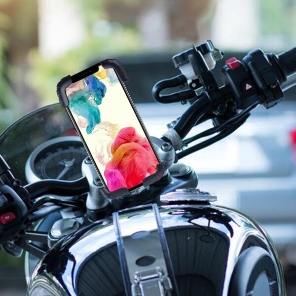 Go-Des 360 Degree Phone Holders Shockproof Motorcycle Bicycle Phone Holder GD-HD694 - Image 6