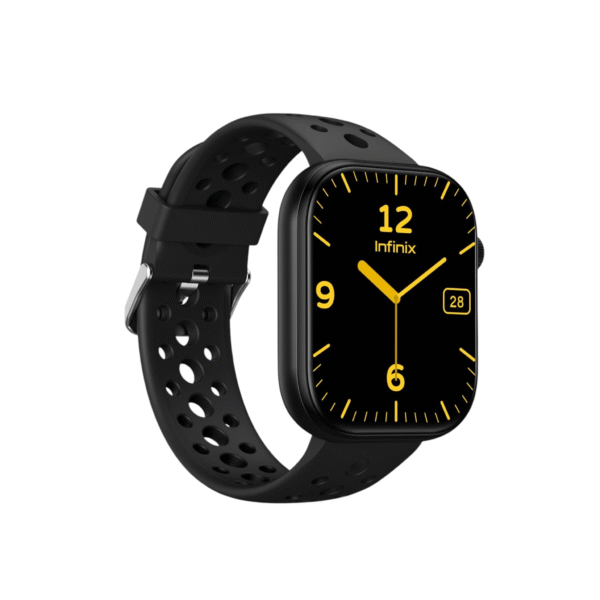 Infinix XWatch H4 Smart Watch (XW4L) - Black, 2.04" Full touch HD screen, IP68 Waterproof, 10 days Normal usage time, BT V5.3, 45g, Heart rate, SPO2, 300mAh battery, magnetic charging, supports call, 12 Month Warranty - Image 4