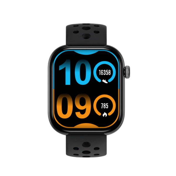 Infinix XWatch H4 Smart Watch (XW4L) - Black, 2.04" Full touch HD screen, IP68 Waterproof, 10 days Normal usage time, BT V5.3, 45g, Heart rate, SPO2, 300mAh battery, magnetic charging, supports call, 12 Month Warranty