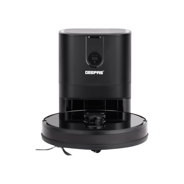 GEEPAS 2 In 1 Wet & Dry Robot Vacuum Cleaner | LDS Navigation, TUYA App Control | 4 Cleaning Modes 2600 mAh Battery & Auto Recharge | 4 Anti Drop Sensors, Remote Control, Brushless Motor | GRVC19058 - Image 3