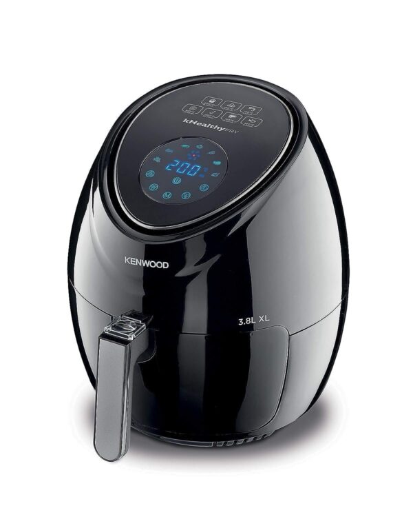 Kenwood Air Fryer 1500W, 3.8L Capacity, Black, 1.7KG, One spoon Oil, HFP30.000BK - Image 2