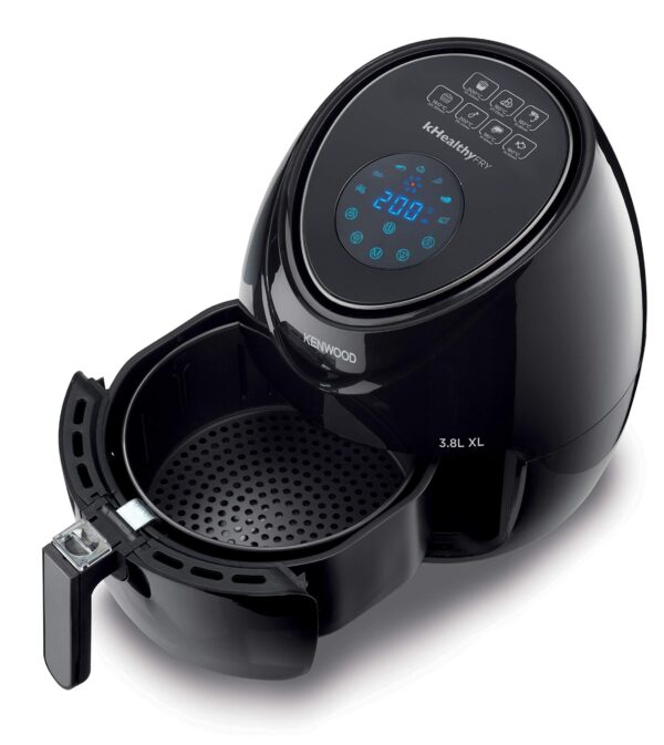 Kenwood Air Fryer 1500W, 3.8L Capacity, Black, 1.7KG, One spoon Oil, HFP30.000BK - Image 5