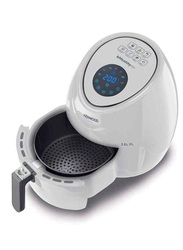 Kenwood Air Fryer 1500W, 3.8L Capacity, Black, 1.7KG, One spoon Oil, HFP30.000WH - Image 2