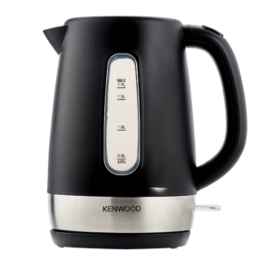Kenwood 1.7L Cordless Electric Kettle 2200W with Auto Shut-Off & Removable Mesh Filter ZJP01.A0BK Black/Silver