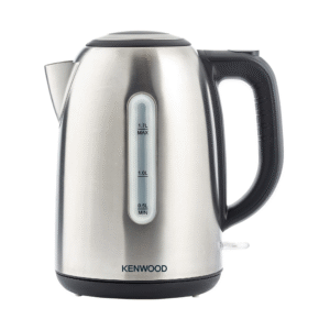 Kenwood Stainless Steel Kettle 1.7L Cordless Electric Kettle 2200W with Auto Shut-Off & Removable Mesh Filter ZJM01.A0BK Silver/Black