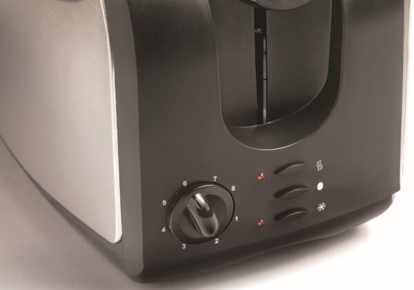 Kenwood 2 Slice Accent Collection Bread Toaster TCM01A0BK With Defrost Function – Metal & Black - Image 4