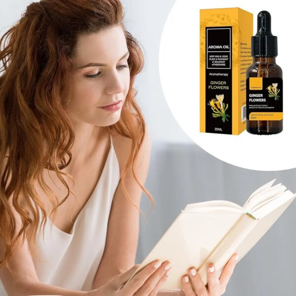Aroma Essential Oil Aromatherapy 20ML - Ginger Flowers Scent - Image 8