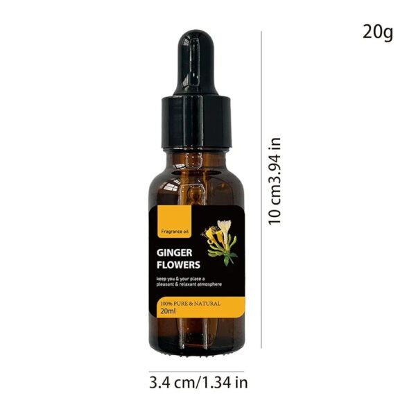 Aroma Essential Oil Aromatherapy 20ML - Ginger Flowers Scent - Image 6
