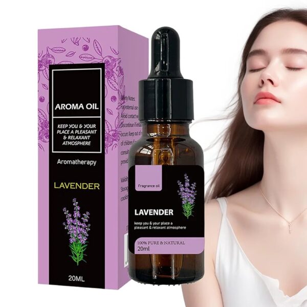 Aroma Essential Oil Aromatherapy 20ML - Lavender Scent - Image 2