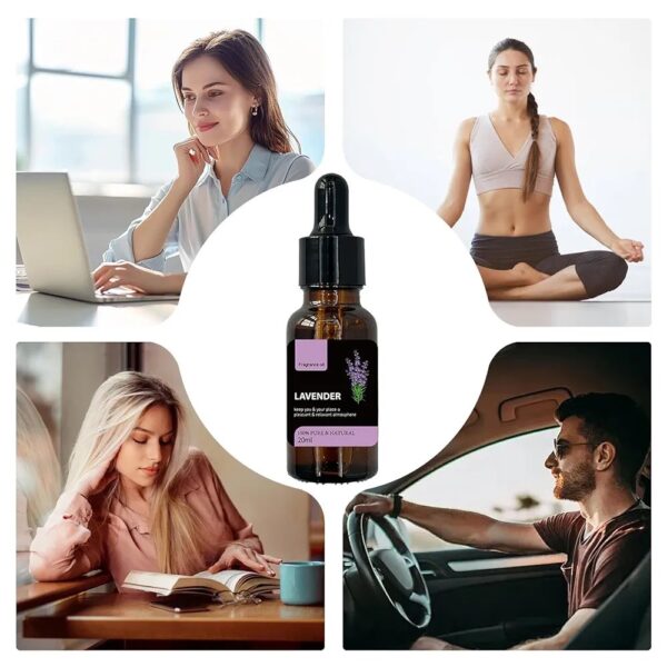 Aroma Essential Oil Aromatherapy 20ML - Lavender Scent - Image 8