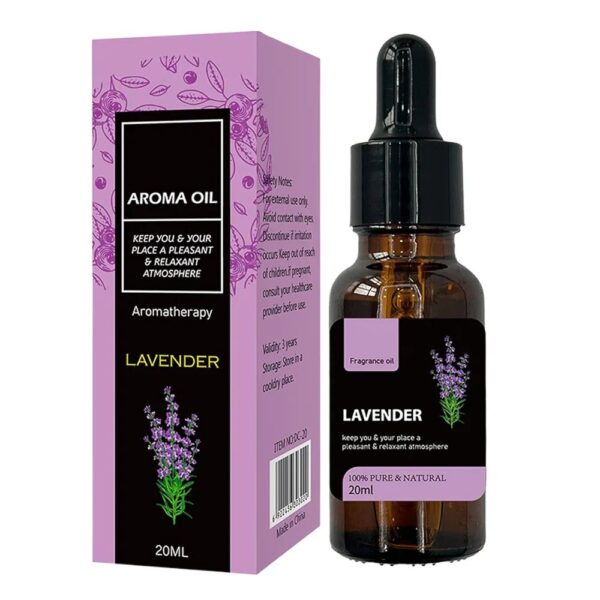 Aroma Essential Oil Aromatherapy 20ML - Lavender Scent - Image 5