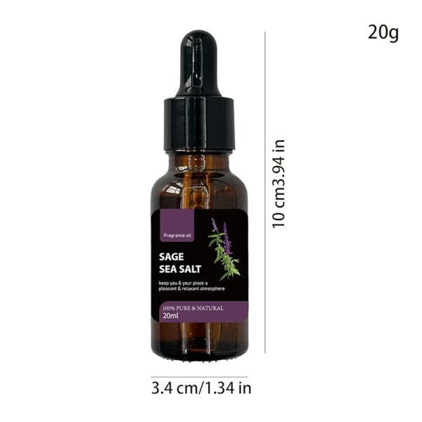 Aroma Essential Oil Aromatherapy 20ML - Sage Sea Salt Scent - Image 7