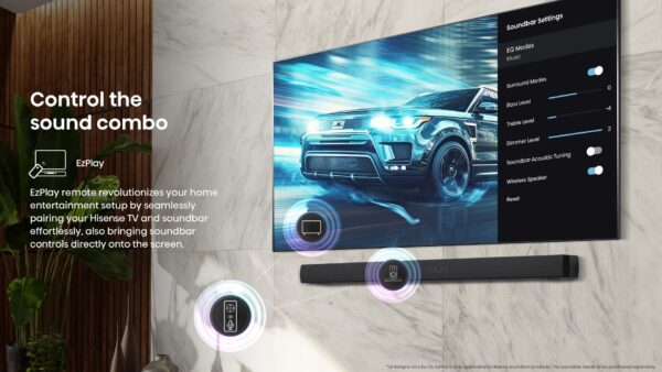 Hisense 75″ Q6Q | QLED 4K VIDAA Smart TV - Image 3