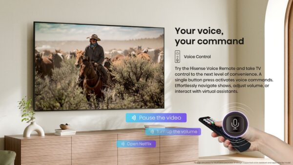 Hisense 75″ Q6Q | QLED 4K VIDAA Smart TV - Image 7