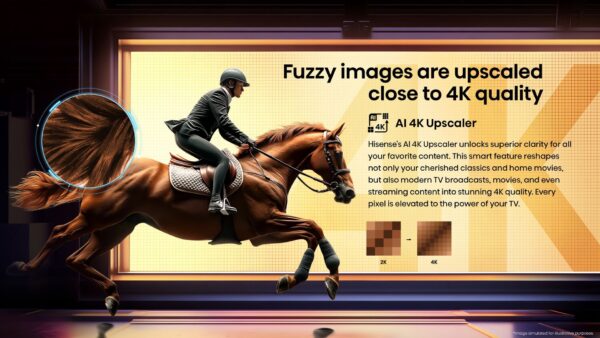 Hisense 75″ Q6Q | QLED 4K VIDAA Smart TV - Image 8