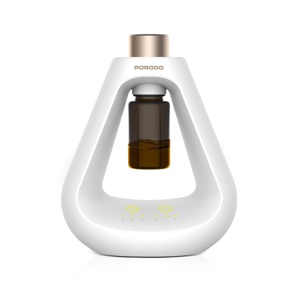 Porodo Lifestyle Aroma Sphere Waterless Diffuser, 1200mAh Battery Capacity, Cold Diffusion, 3 Mist Mode, 10ml Bottle Capacity, Up to 7 days Working Time (White)
