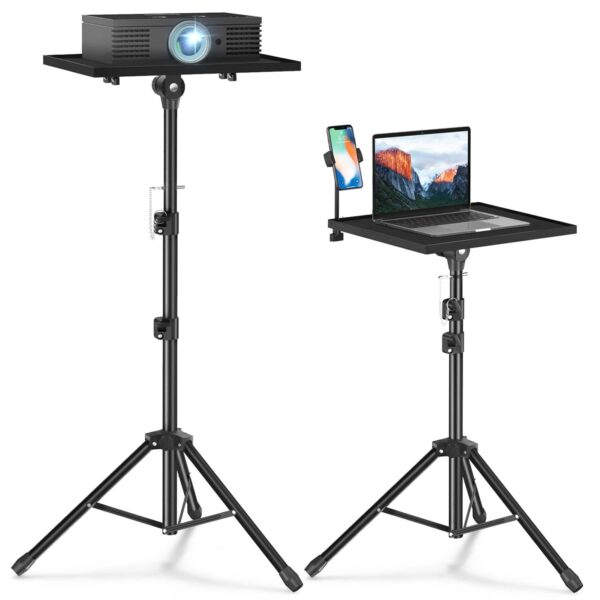 VS 62 Laptop Projector Stand, Adjustable Height 22 to 62 inches