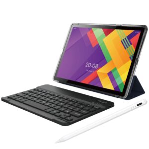 Oteeto TAB 11 Pro Stylus 8 GB RAM 512 GB ROM 10.1 Inch Display 5G Android Tablet PC With Wireless Keyboard Stylus Pen and 6000 mAh Battery Grey