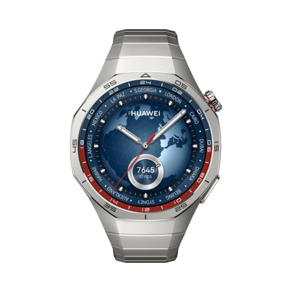 HUAWEI Watch GT 5 Pro 46 mm Smartwatch, Sharp-Edged Design, up to 14 Days Battery Life, Pro-Level Sports Watch, Health Tracking, Compatible with iOS and Android, Titanium (GT 5 Pro 46 mm, Titanium) - Image 2