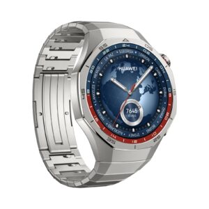 HUAWEI Watch GT 5 Pro 46 mm Smartwatch, Sharp-Edged Design, up to 14 Days Battery Life, Pro-Level Sports Watch, Health Tracking, Compatible with iOS and Android, Titanium (GT 5 Pro 46 mm, Titanium)