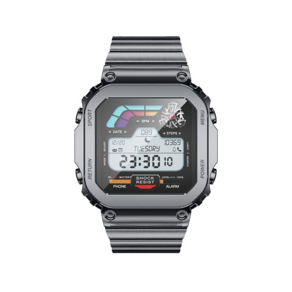 Porodo Nomad Smart Watch 1.54" Display 2 Straps - Image 5