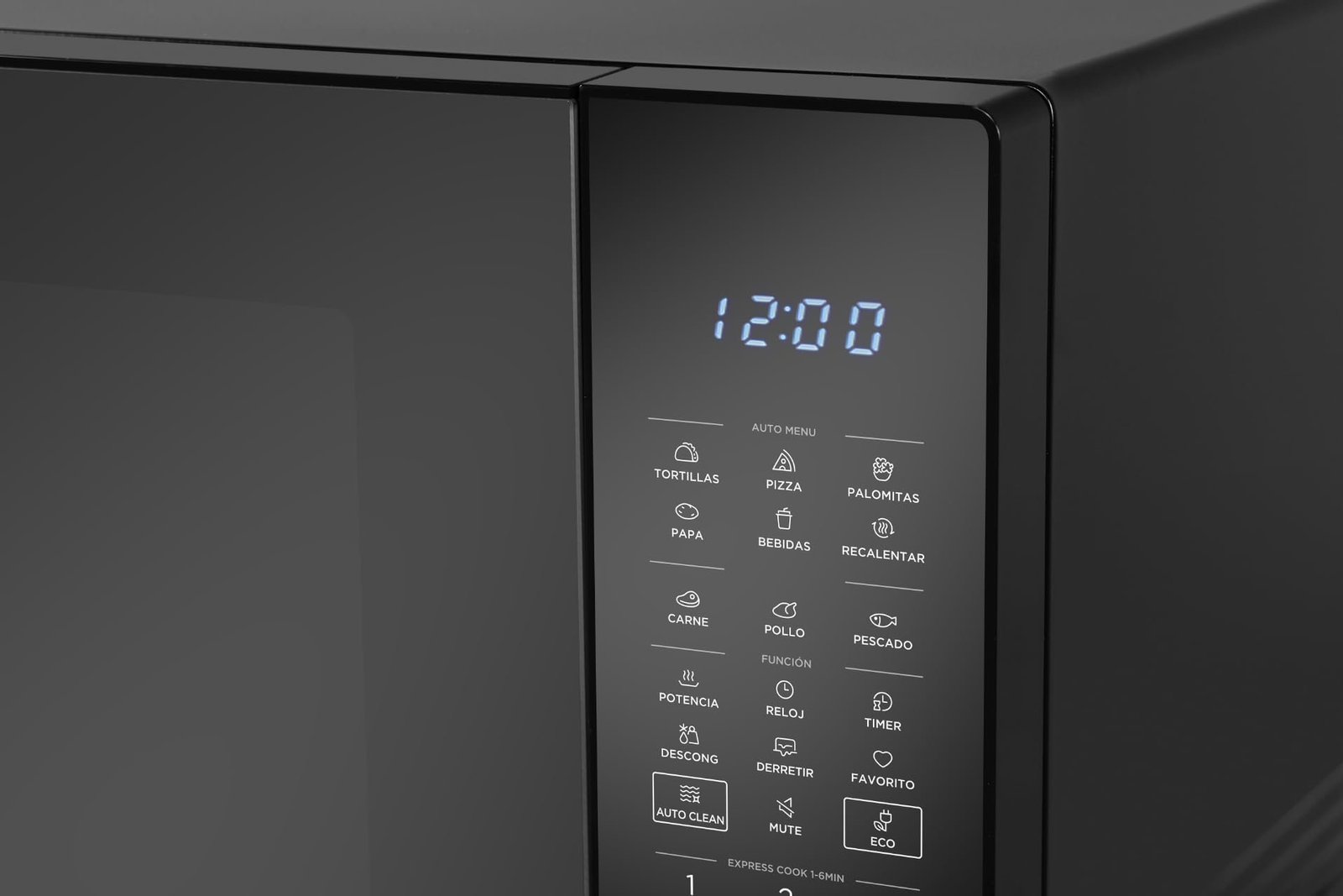 Midea 20L Digital Microwave Inverter Quattro for Even and Efficient Heating 11 Power Levels XpressClean Ceramic Cavity 6 Auto Menus - Image 5