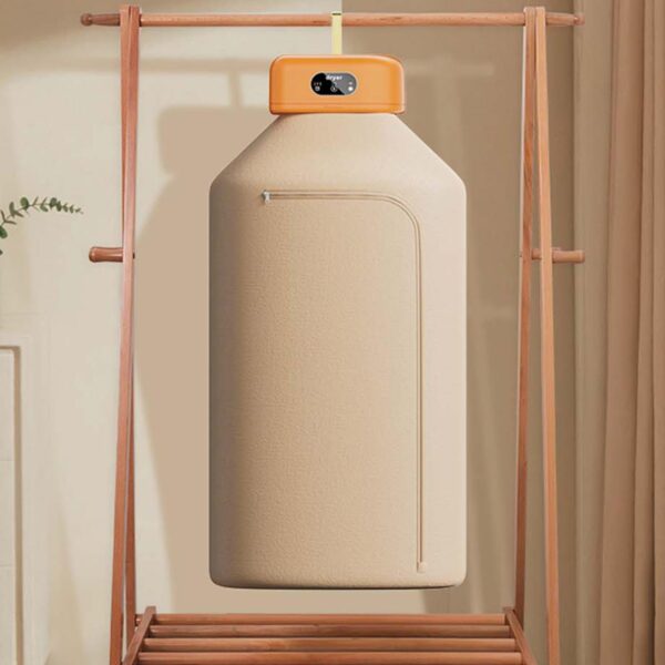 Portable Foldable Clothes Dryer Machine 110V Electric, Fast Drying for Apartments | RV | Camping |  Large Capacity 10 Items | Compact Space-Saving Design | Dual Modes and Auto Shutoff - Image 6