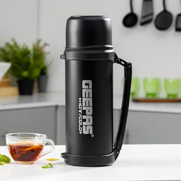 Geepas 2.2L Vacuum Flask Stainless Steel GSVB4113