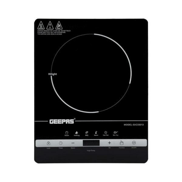 Geepas Digital Infrared Cooker 4 Digit LED Display 2000W GIC33013