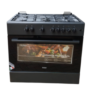 Haier 90x60cm 5 Gas Burners Full Gas Cooker | Gas Oven, Timer, Temperature, Auto Ignition