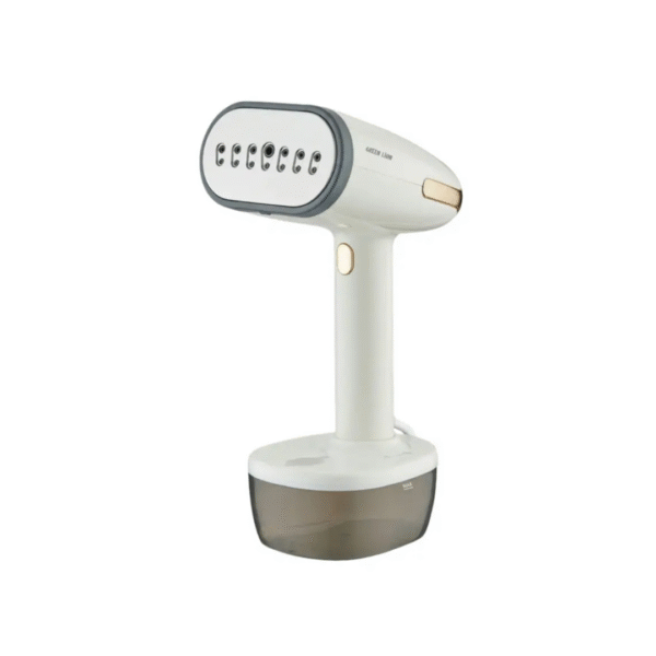 Green Lion garment steamer 1800w with 20 min powerful steaming & efficient 32g steam flow / 350ml water tank capacity / 35sec fast heating / anti-dry burning / stainless steel head / gentle fabric care / overheat protection / ergonomic design