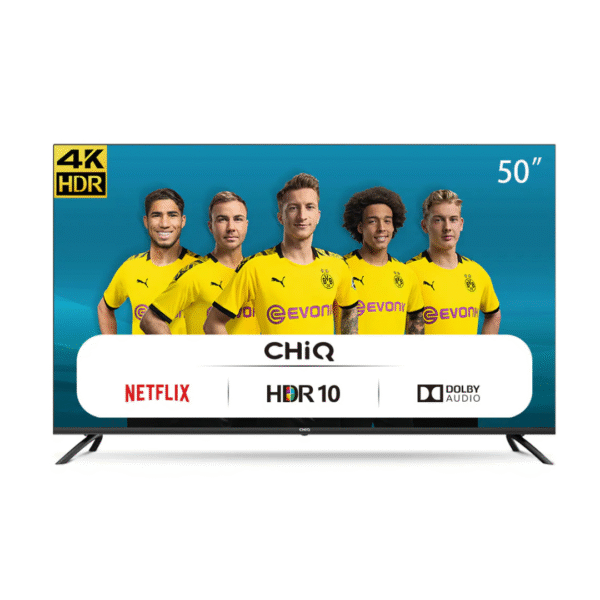 CHiQ 50 inch 4K UHD Google Android Smart LED TV U50M9C