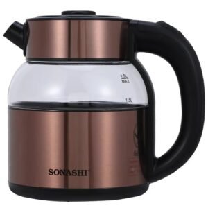 Sonashi 1.8L Glass Kettle SKT-1812