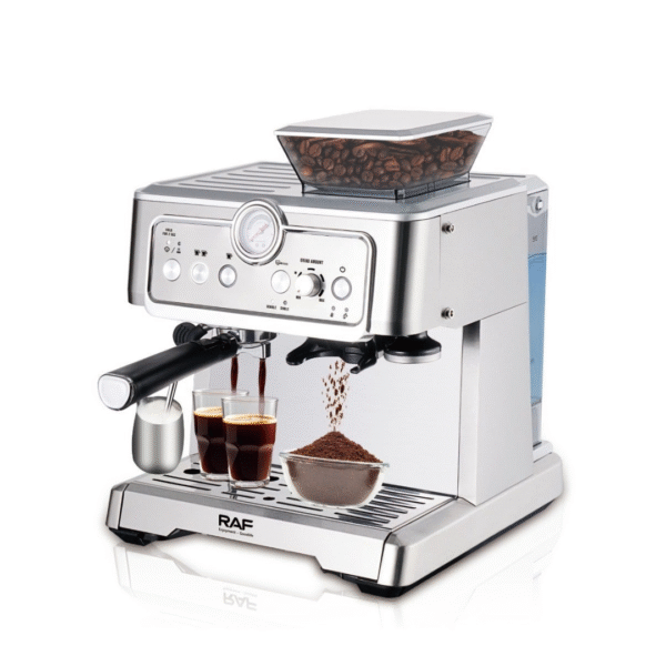 RAF Coffee Maker – 1350W Espresso Machine 2.3L Large Capacity