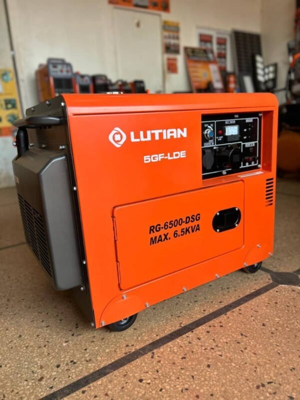Lutian 6.5kva Diesel Silent Generator 5GF-LDE RG-6500-DSG