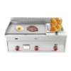 Commercial Gas Griddle With 6 Litres Gas Fryer - Multifunctional Grilling and Frying Machine