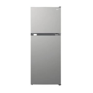CHIQ 260L Double Door Frost Free Refrigerator with Top Freezer CTM261NSK3 - Silver