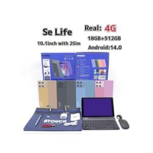 Atouch SE Life PC Android Tablet 10 inch 18GB RAM 512GB ROM Android 14 Dual Sim 12000 mAh Battery
